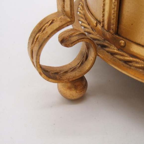 Guttin Bronze Porcelain Cameo Casket Box - Picture 9 of 12